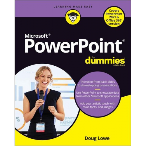 Doug Lowe - PowerPoint For Dummies, Office 2021 Edition