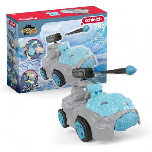 Schleich 42669 - Eldrador Mini Creatures, Ice-Crashmobile mit Mini Creature, 17-teilig, Spielset