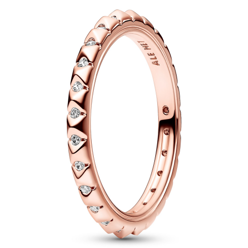 Pandora 182800C01 Ring für Damen Pyramiden Roségoldfarben