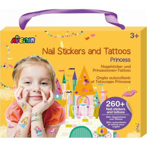 Avenir - Nagelsticker & Tattoos Prinzessin