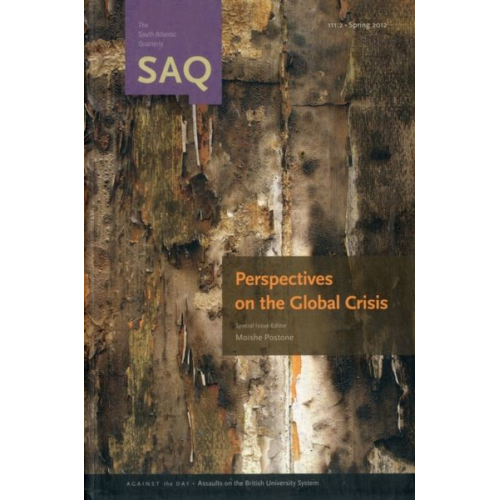 Moishe Postone - Perspective on Global Crisis