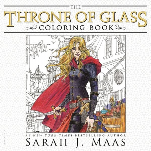 Sarah J. Maas - The Throne of Glass Coloring Book