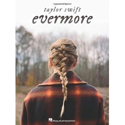 Taylor Swift - Evermore Piano/Vocal/Guitar Songbook