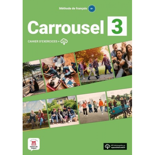 Carrousel 3. Cahier d'exercices avec ressources numériques