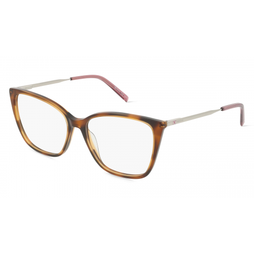 Missoni MMI 0123 Damen-Brille inkl. Gläser Vollrand Eckig Acetat-Gestell 54mm/15mm/145mm, braun