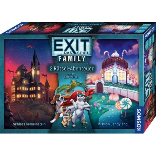 KOSMOS - EXIT - Das Spiel - Family: Schloss Gemeinstein/Mission Candyland