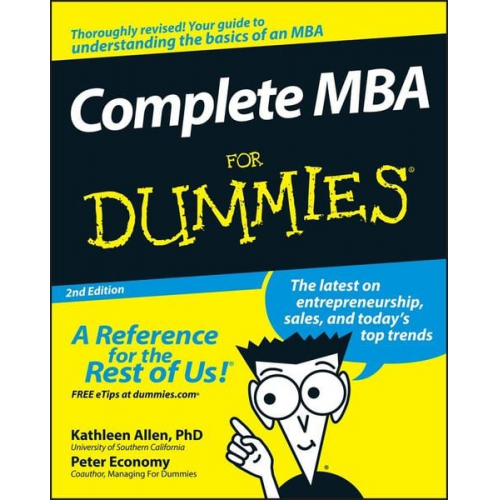 Peter Economy Kathleen Allen - Complete MBA For Dummies