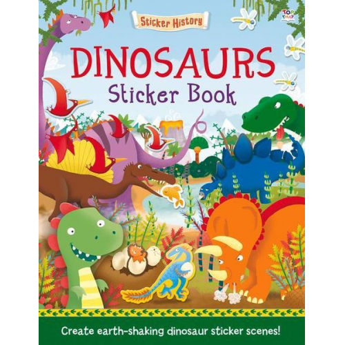 Joshua George - Dinosaurs Sticker Book