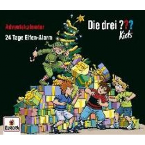 Boris Pfeiffer - Die drei ??? Kids - Adventskalender 24 Tage Elfen Alarm