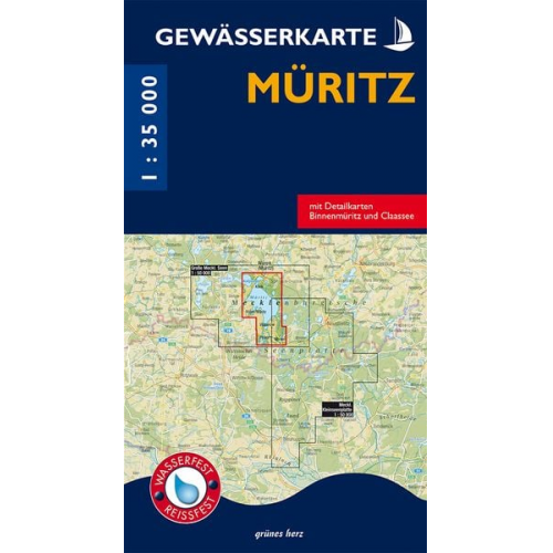 Gewässerkarte Müritz