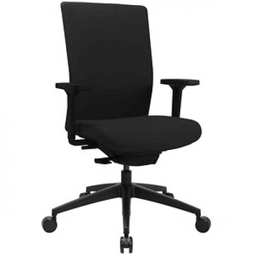 Topstar Bürostuhl Sitness AirWork G, PA40OMT0MT0 Stoff schwarz, Gestell schwarz