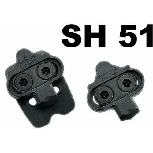 Shimano SM-SH51 Paar ohne Gegenplatte schwarz