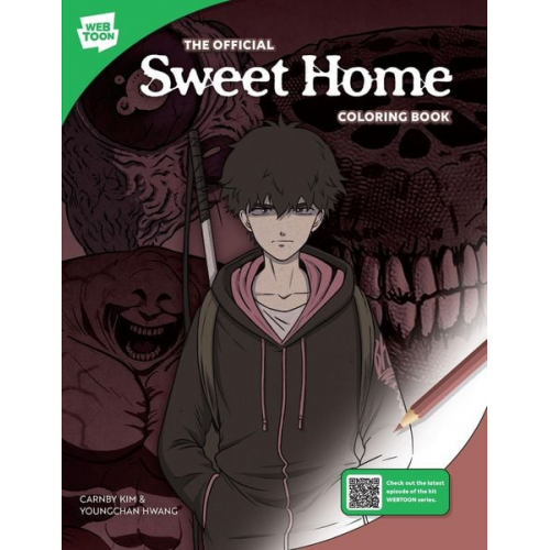 Carnby Kim Webtoon Entertainment Walter Foster Creative Team - The Official Sweet Home Coloring Book