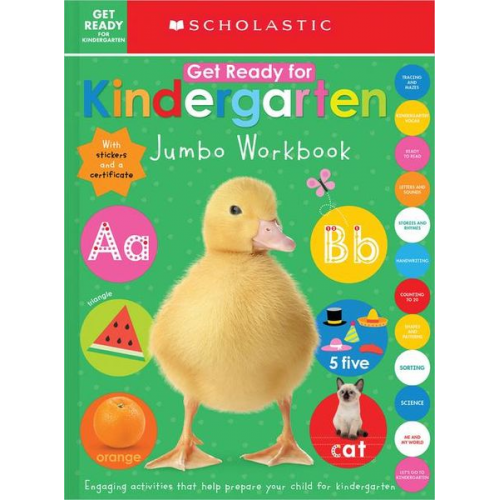 Scholastic - Get Ready for Kindergarten Jumbo Workbook: Scholastic Early Learners (Jumbo Workbook)