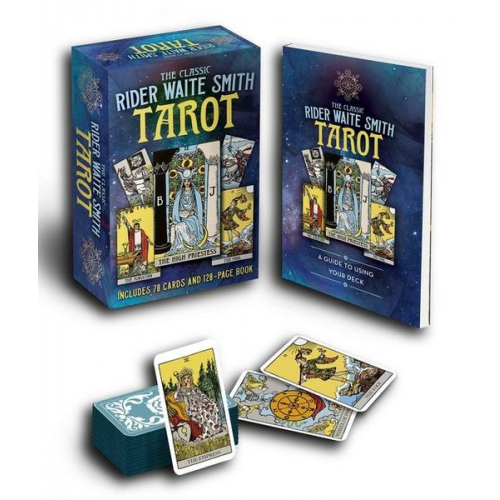 A. E. Waite Tania Ahsan Alice Ekrek - The Classic Rider Waite Smith Tarot Book & Card Deck