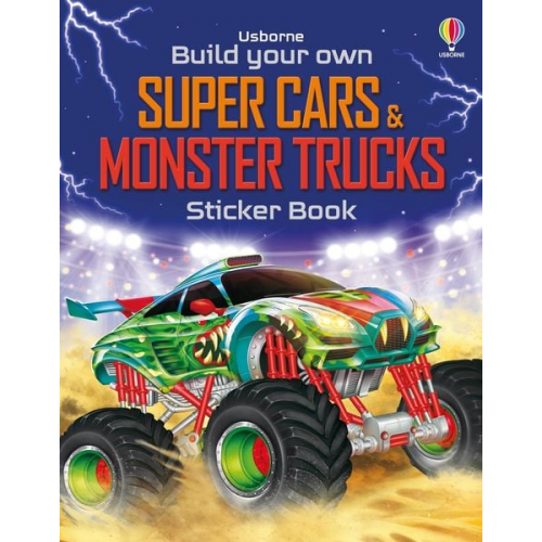 Simon Tudhope - Build Your Own Super Cars and Monster Trucks Sticker Book