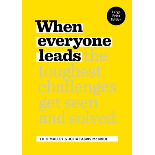 Ed O'Malley Julia Fabris McBride - When Everyone Leads