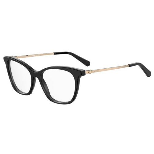 Brille  Moschino Mol579 col. 807 Damen Rechteckig Schwarz