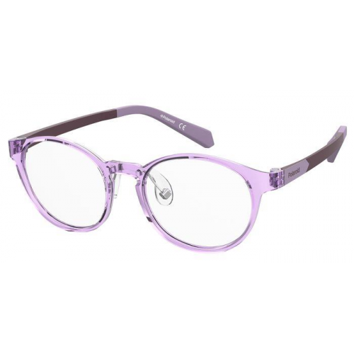 Brille  Polaroid Pld d822 col. 848 Kinder Runden Violett