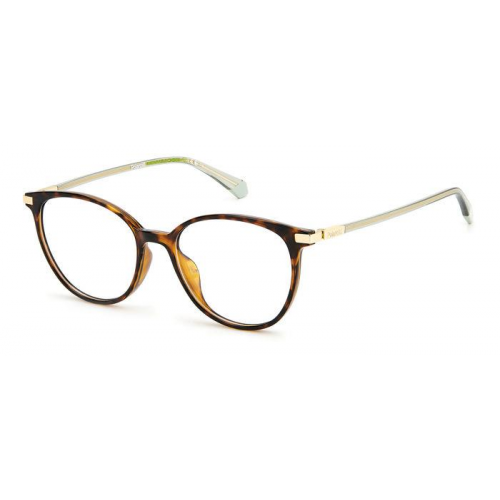 Brille  Polaroid Pld d459/g col. 086 Damen Cat eye Havana