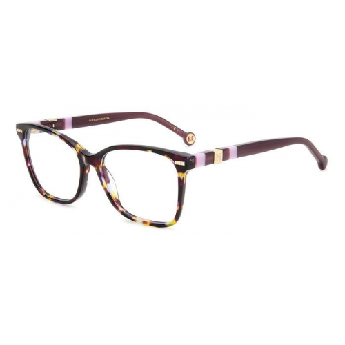 Brille  Carolina herrera Her 0108 col. ay0 Damen Rechteckig Lila havanna