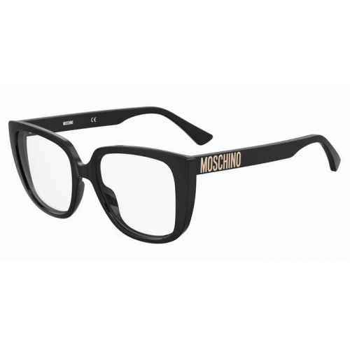 Brille  Moschino Mos622 col. 807 Damen Rechteckig Schwarz