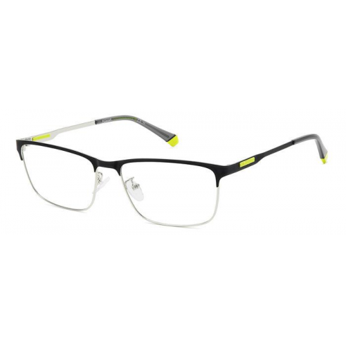 Brille  Polaroid Pld d495/g col. p5i Uomo Squadrata Nero-opaco