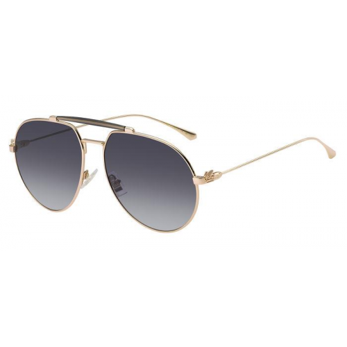 Sonnenbrillen  Etro Etro 0022/s col. 000/9o Unisex Pilot Oro