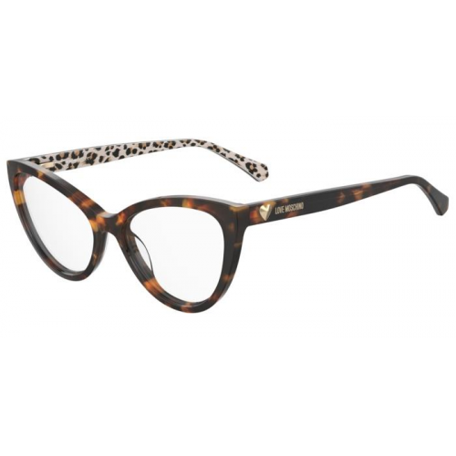 Brille  Moschino Mol631 col. h7p Donna Cat eye Havana