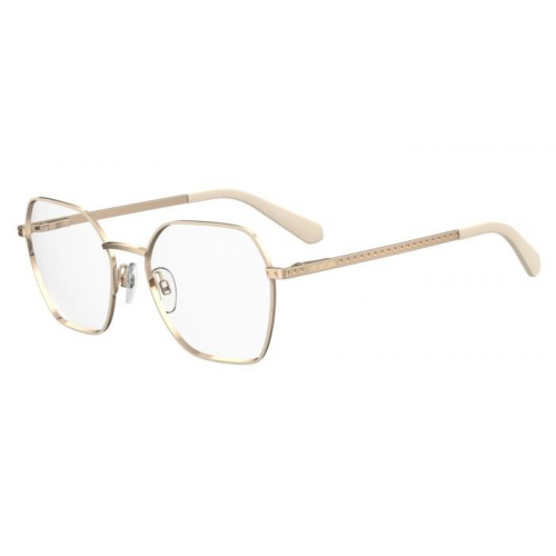 Brille  Moschino Mol628/tn col. b4e Junior Squadrata Oro chiaro