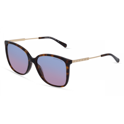 Michael Kors MK2169 AVELLINO Damen-Sonnenbrille Vollrand Eckig Acetat-Gestell, braun