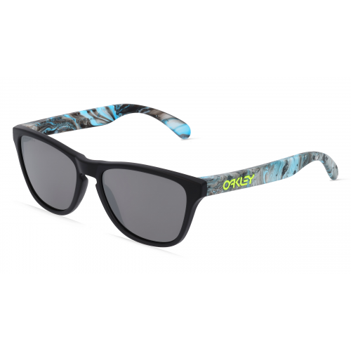 Oakley OJ9006 Herren-Sonnenbrille Vollrand Oval Kunststoff-Gestell, schwarz