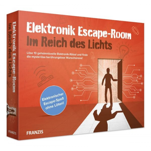 FRANZIS 67180 - Elektronik Escape-Room: Im Reich des Lichts. Elektronischer Escape-Spaß ohne Löten! Ab 14 Jahren.