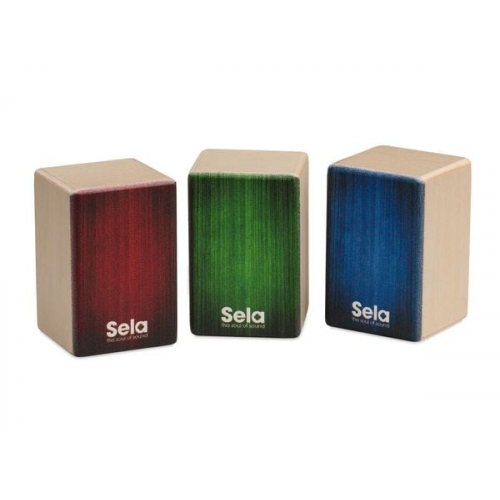 Mini Cajon Shaker Set (Soft, Medium, Hard)