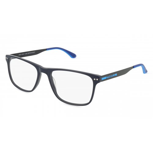 O'Neill ONO 4504 Herren-Brille inkl. Gläser Vollrand Eckig Kunststoff Metall-Gestell 56mm/18mm/145mm, blau