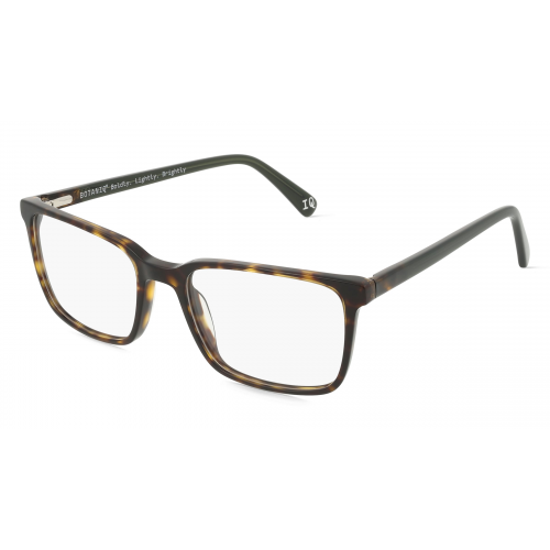 Botaniq BIO-1048 Herren-Brille inkl. Gläser Vollrand Eckig Kunststoff-Gestell 53mm/18mm/145mm, braun