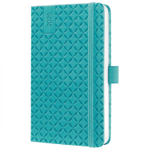 SIGEL Buchkalender Jolie 2025 aqua green