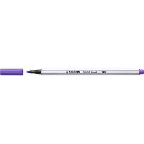 STABILO Pen 68 brush ARTY Filzstifte farbsortiert, 10 St.