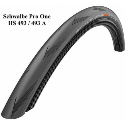 Schwalbe TLE Evolution Line, Faltreifen HS 462 - 26 Zoll Pro One (28-559) schwarz/schwarz