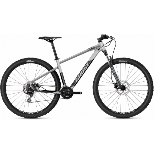 GHOST Kato Essential 29 AL, 24 Gang Kettenschaltung, Herrenfahrrad, Diamant, Modell 2024, 29 Zoll 40 cm light grey/black matt