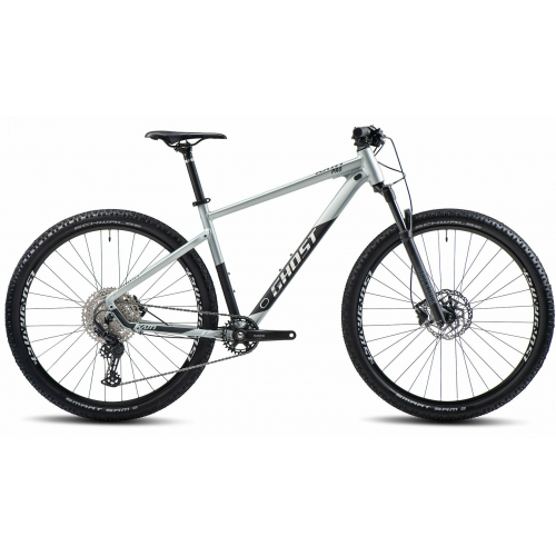 GHOST Kato Pro 29 AL, 12 Gang Kettenschaltung, Herrenfahrrad, Diamant, Modell 2024, 29 Zoll 40 cm pearl light grey/black - matt