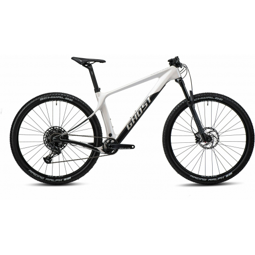 GHOST Lector SF LC, 12 Gang Kettenschaltung, Herrenfahrrad, Diamant, Modell 2023, 29 Zoll 39 cm light grey/black - glossy/matt