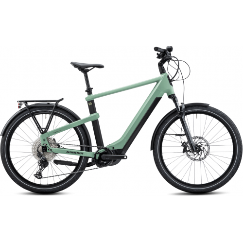 Winora Yakun 12 (750 Wh), 12 Gang Kettenschaltung, Herrenfahrrad, Diamant, Modell 2022/2023, 27,5 Zoll 45 cm defender matt