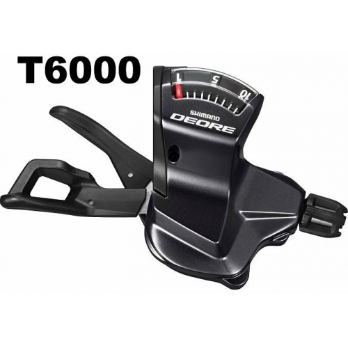 Shimano Schaltgriff SL-T6000 Deore (10-fach) schwarz