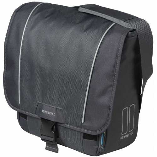 Basil Fahrrad-Schultertasche graphite Sport Design Commuter Bag graphite