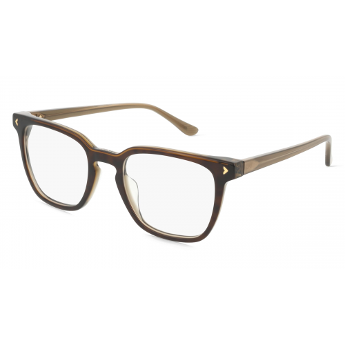 Lozza LOZVL4318 Unisex-Brille inkl. Gläser Vollrand Eckig Kunststoff-Gestell 51mm/20mm/145mm, gelb