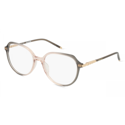 Zadig & Voltaire ZVVZV356 Unisex-Brille inkl. Gläser Vollrand Eckig Kunststoff-Gestell 53mm/17mm/135mm, Grün