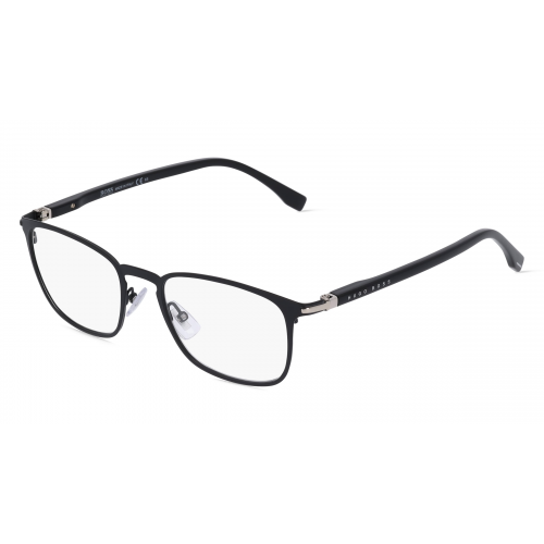 Boss  1043/IT Herren-Brille inkl. Gläser Vollrand Eckig Metall-Gestell 52mm/19mm/145mm, schwarz