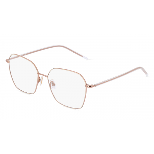 Boss 1398 Damen-Brille inkl. Gläser Vollrand Butterfly Titan-Gestell 54mm/16mm/145mm, gold