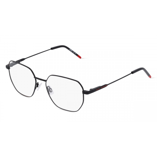 Hugo HG 1209 Herren-Brille inkl. Gläser Vollrand Eckig Metall-Gestell 54mm/17mm/145mm, schwarz